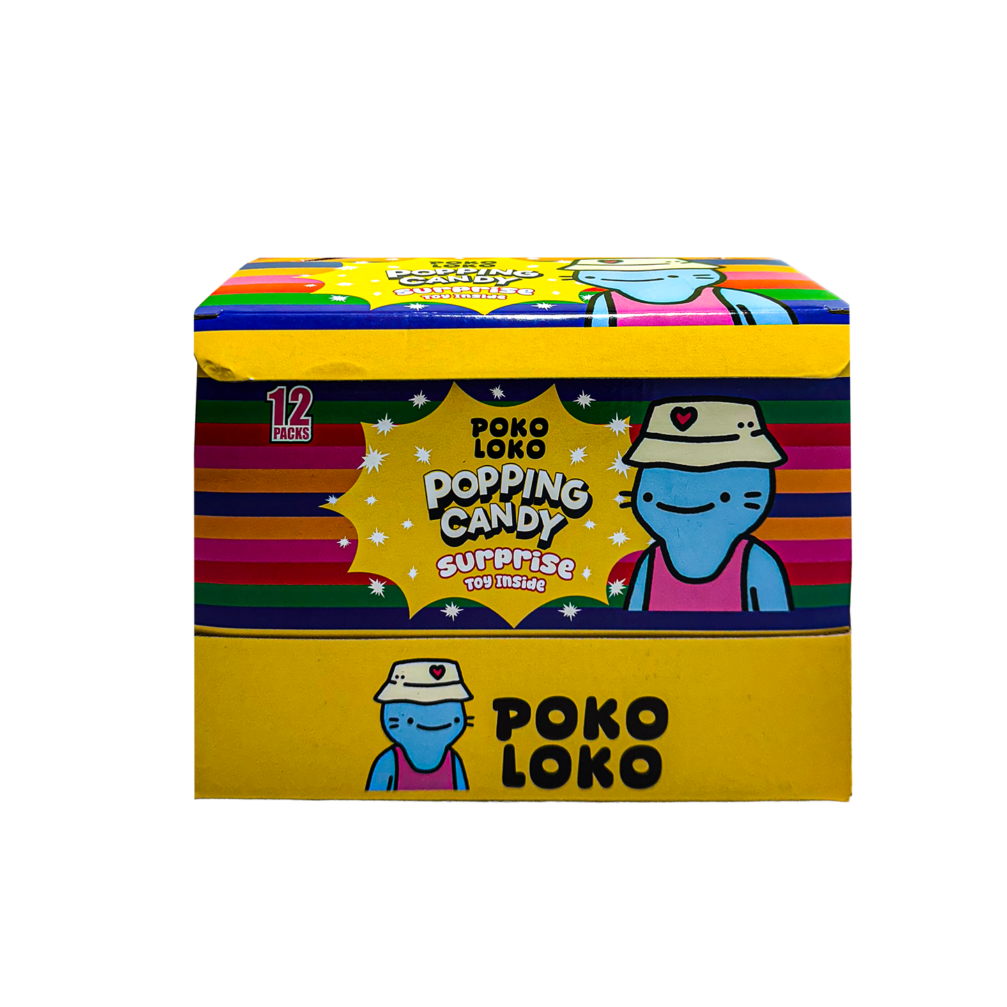 POKO LOKO Popping Candy - Strawberry & Green Apple 15g