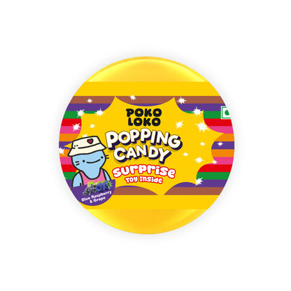 POKO LOKO Popping Candy - Strawberry & Green Apple 15g