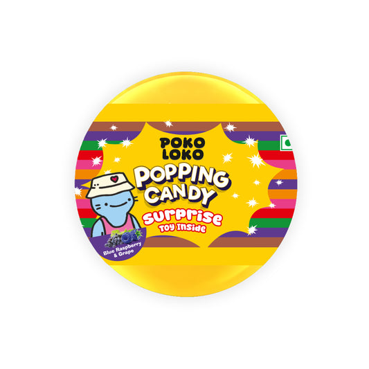 POKO LOKO Popping Candy - Strawberry & Green Apple 15g